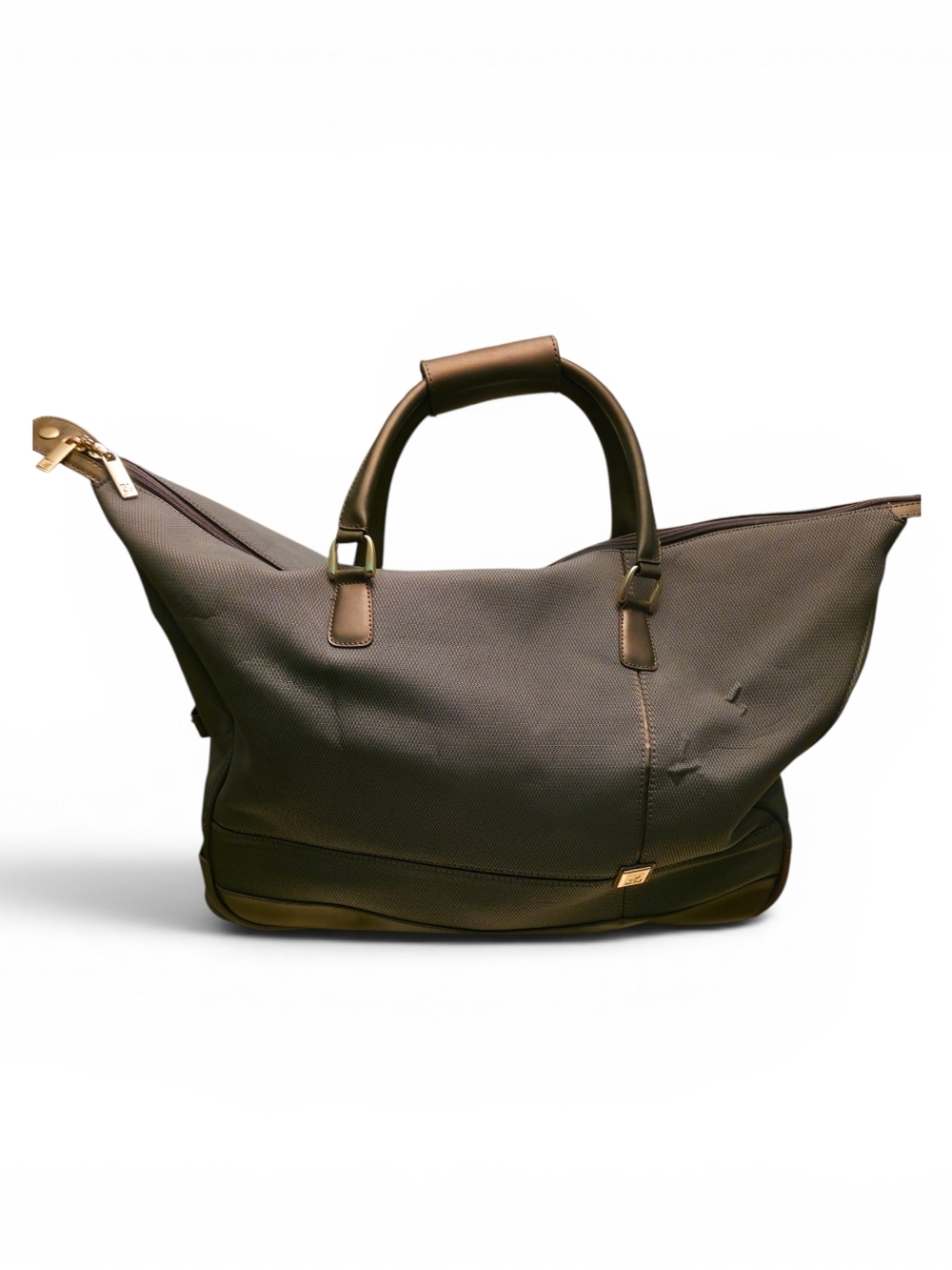 Women's Diane Von Furstenberg Copper And Gold Travel Weekender Rolling Bag